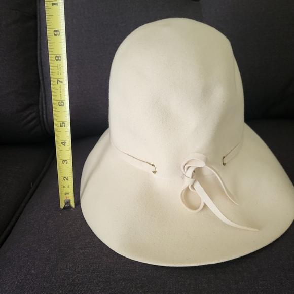 VTG Henry Pollak Wool Bucket Hat Saks Fifth Ave Cream Betmar - Picture 11 of 15